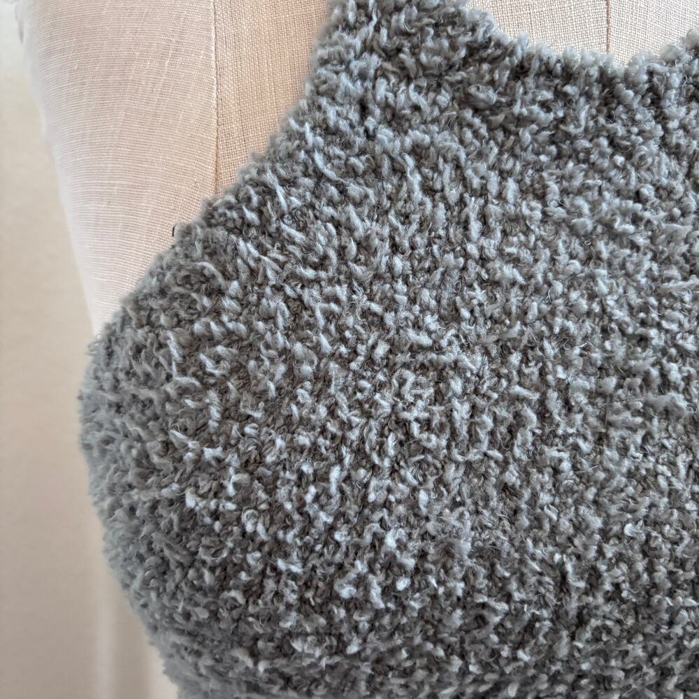 Skims Cozy Knit Halter Bra Top XXS/XS NWT Cropped Loungewear - Picture 2 of 4